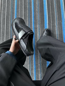 <span class=keywords><strong>Mules</strong></span> et sabots pour hommes, personnalisables, noirs, à semelle épaisse, décontractés, pour l'extérieur et l'intérieur, pour pieds larges - Product Image 2