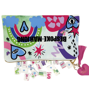 Aspen Glow Bespoke Mahjong Tiles <strong>Lucky</strong> <strong>Charms</strong> Modern Luxury Double Sided Carved Acrylic for Friends Gathering Retail Wholesale - Product Image 3