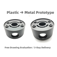 Prototypage rapide CNC pièces en aluminium Fabrication de métaux Alternative à la conversion de tôle en métal en plastique PETG/ABS