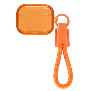 เหมาะสำหรับเคสป้องกันหูฟังแอปเปิ้ลแอร์พอดโปร 3 กรอบสีทึบโปร่งใส เคสหูฟังแบบนุ่มป้องกันการตกกระแทกแบบเต็มรูปแบบ - Product Image 6