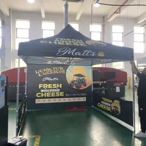 Tenda penampungan luar ruangan Gazebo iklan pameran dagang pameran kustom tenda tenda tenda kanopi 10x10 kaki