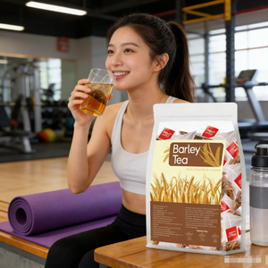 Thé d'orge torréfié premium 5g x 30 sachets – Favorise la santé digestive, réduit la teneur en matières grasses, <span class=keywords><strong>sans</strong></span> caféine, pour une fraîcheur quotidienne – En stock, vente en gros - Product Image 3