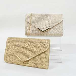 Sacs bandoulière en paille pour femmes, sacs à main et pochettes d'été en paille tendance, sacs à bandoulière en raphia - Product Image 2