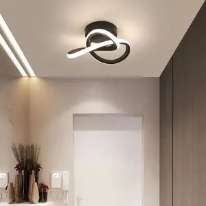 Corridor lighting fixtures, ceiling retro black industrial semi recessed doors, kitchen and farmhouse lighting