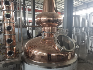 100L 200L 300L 500L Đồng Whisky nhà máy chưng cất thiết bị nhỏ rum Gin Brandy Moonshine nhà máy chưng cất thiết bị - Product Image 4
