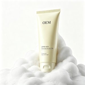 Leche Limpiadora Facial Ligera y Refrescante con Aminoácidos, Producto para Suavizar la Piel, para Producción OEM de Marca Privada - Product Image 1
