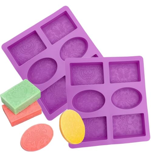 Moule à gâteau en silicone à 6 cavités avec motif dentelle, qualité alimentaire, pour savon, vente en gros directe d'usine pour marque privée, avec logo personnalisé - Product Image 1