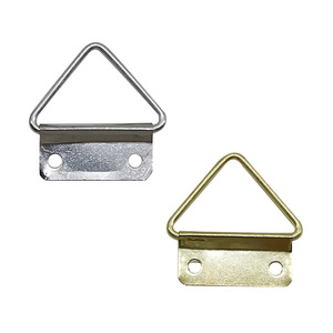 Stainless Steel Triangular Eye Slip Hooks Two Hole Large Size For Picture Frame Hanging <b>Hardware</b> - Product Image 4