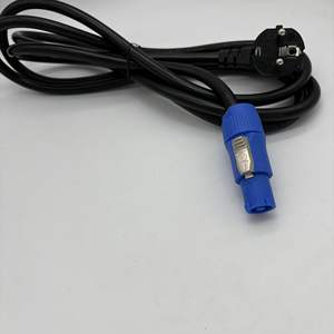 Cable de Alimentación Personalizado de 2.5m, 3*2.5mm², Negro, con Conector <span class=keywords><strong>CEE</strong></span> 7/7, Cable TRUE 1P Powercon - Product Image 4
