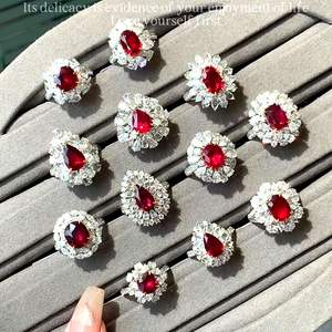 Hop 925 anillos casuales de plata esterlina para damas plata 925 joyería joyas africanas joyeria de plata Ley 925 original - Product Image 1