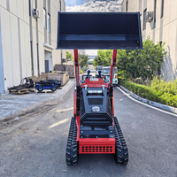 Chargeuse compacte sur chenilles, godet de 1020 mm, garde au sol de 225 mm, homologuée EPA EURO5