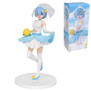 Figurine d'action en PVC de collection Rem de l'anime <span class=keywords><strong>Re</strong></span>:<span class=keywords><strong>Zero</strong></span> - Starting Life in Another World, 18 cm, cosplay - Product Image 6