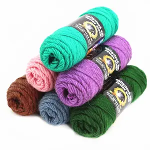 Koala wool medium coarse wool blended men's and women's hat scarf coat crochet thread bar needle and thread hand knitting