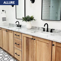 Ensemble de rangement pour menuiserie Allure Automatic Joinery, design moderne, finition vieillie, style Royal Flair India, meubles-lavabos de salle de bain de 48 pouces, fabricant
