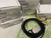 Sensor de Distancia Láser LR-ZB250AN, Medición de Distancia con Precisión de mm/Sub-mm, Sensor Láser para Posicionamiento en Máquinas Herramienta