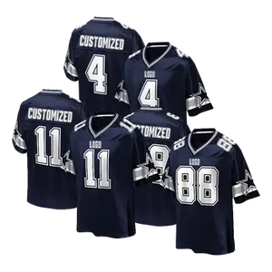 Fast Delivery Design Nfl Cowboys Jersey 5xl Nfl Football Jersey 2023-2024 Rugby Uniform Nfl Jersey