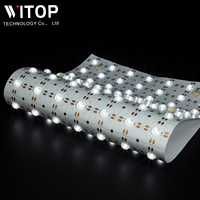 Panneau de Module de rétroéclairage LED flexible de vente chaude avec lentille | Feuille de lumière pliable pour la signalisation Lightbox et l'affichage publicitaire