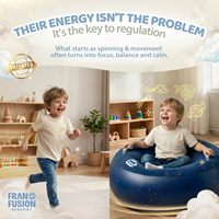 Chaise sensorielle gonflable personnalisée en gros pour enfants - 360 °   Tournoyer et basculer pour l'autisme/le TDAH, Coordination corporelle