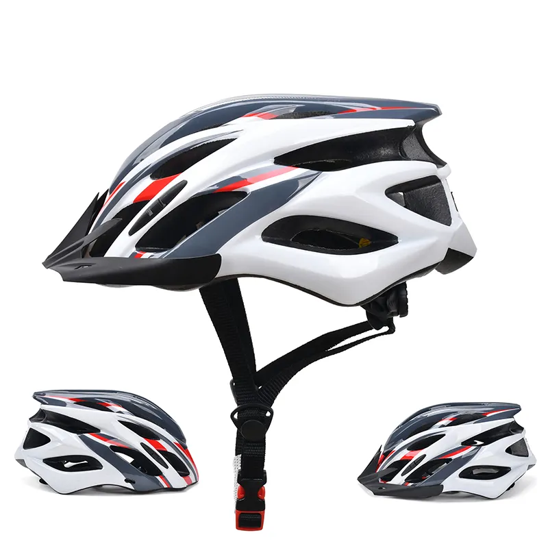 Vente en gros Femmes Hommes Vélo de route de montagne Scooter Adulte Casque de vélo électrique Casque de Dirt Bike avec lumière