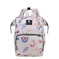 Sac à dos personnalisé antivol étanche pour bébé Sac à dos pour maman Sac à dos à couches de grande capacité tendance en gros