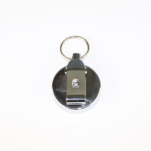 Porte-clé <span class=keywords><strong>YoYo</strong></span> en acier inoxydable, Badge métallique rétractable, porte-Badge avec Clip de ceinture, Logo personnalisé, offre spéciale Amazon - Product Image 5