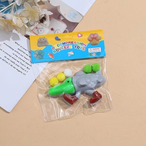2025 Brainrot Italiano PU Silicona Plástico Juguete Antiestrés de Compresión Tiburón Meme Tung Tung Tung Sahur Unisex 14 años y más - Product Image 2
