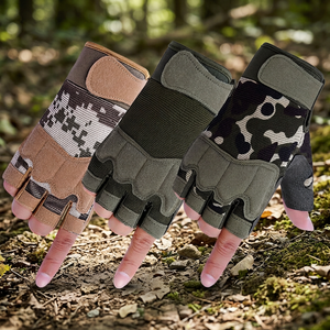 Men <b>Half</b> Finger Cycling Gloves Premium Breathable Anti <b>Slip</b> Outdoor Sports OEM ODM Wholesale Manufacturer - Product Image 3