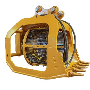 Casseur hydraulique silencieux bibo pour excavatrice, concasseur de roche dure, démolition de béton - Product Image 6