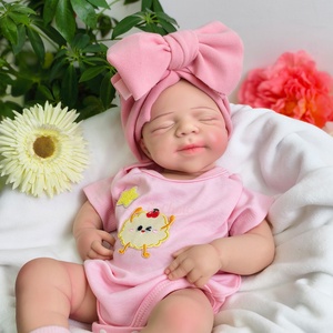 19 inch Slaapende Levensechte Reborn Peuterpoppen Zacht Lichaam Jongen Meisje Poppen 3D Verf Huid Bebe Als Echte Peuter Reborn Pop Speelgoed - Product Image 3