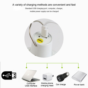 Luz de Emergencia Recargable Portátil con Clasificación IP65, de Plástico, para Uso en Exteriores - Product Image 3