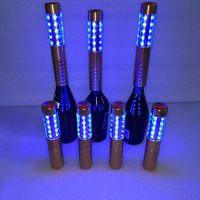 10 couleurs au choix, nouveau modèle, bâton lumineux LED rechargeable pour bouteille de champagne, service de bouteilles, stroboscope LED, lumière scintillante LED