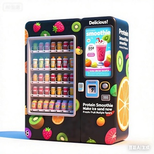 Haloo Distributeur Automatique De Smoothie yüzlü dondurulmuş meyve otomat envanter otomat yüzlü - Product Image 4