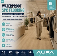 Meistverkaufter Wasserdichter SPC-Bodenbelag Luxus-Vinylboden PVC-Bodenbelag für Apartments und Hotels