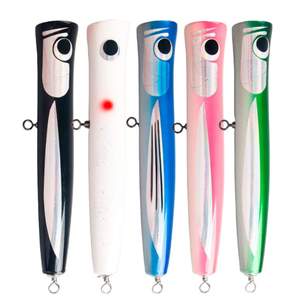 Esca Artificiale in Legno da 110g 23cm, Popper per <span class=keywords><strong>Trota</strong></span>, Fiume e Lago, Esca Dura per Pesca in Acqua Salata - Product Image 1