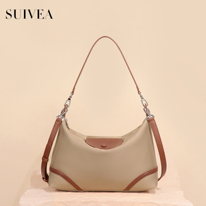 Sac fourre-tout en nylon élégant et polyvalent de grande capacité, sac à main décontracté pour femme, sac à bandoulière minimaliste et durable - Product Image 1