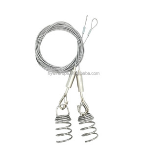 CODIRATO 4 pièces <span class=keywords><strong>Fil</strong></span> de <span class=keywords><strong>Suspension</strong></span> pour Photo, <span class=keywords><strong>Fil</strong></span> a Suspendre pour Image, Boucle de câble en Acier Inoxydable - Product Image 2