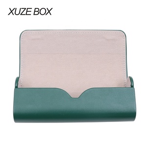 Estuche rígido de lujo para <span class=keywords><strong>gafas</strong></span> de sol Eye Wear Cuero PU con imán fuerte Estuche protector para <span class=keywords><strong>gafas</strong></span> - Product Image 4