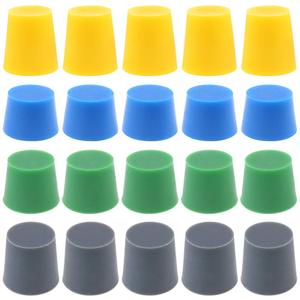Rongtai 낮은 가격 맞춤형 테이퍼 실리콘 고무 플러그 고무 실리콘 스토퍼 - Product Image 2