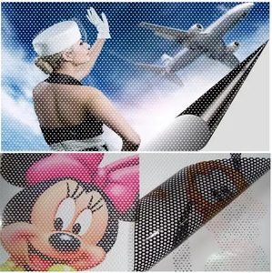 Car Waterproof Window Glass <strong>Sticker</strong> Vinyl Unidirectional Visual Film - Product Image 6
