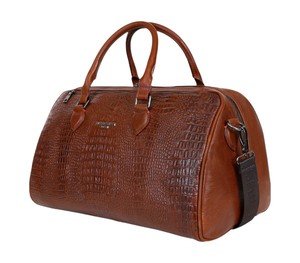 Premium Genuine Leather Duffel <b>Bag</b> for <b>Men</b> Travel Gym <b>Weekend</b> Overnight Carry On Large Capacity Waterproof Vintage Style Luggage - Product Image 3