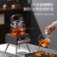 Bouilloire à thé automatique en titane pur, bouilloire à température constante, bouilloire à eau chaude de grande capacité