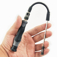 MYJ 115 en 1 Mini jeu d'embouts de tournevis magnétique CRV Jeu d'outils de réparation électronique Jeu de tournevis à cliquet de précision pour téléphone