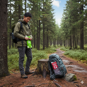 Sac à urine jetable unisexe durable 700CC 800CC 900CC, étanche à l'humidité, poche debout, fermeture éclair, matériau PE, portable, urgence, extérieur - Product Image 5