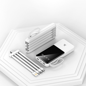 Nouveautés Banques d'alimentation portables 10000mAh 10W avec affichage numérique LED et sortie Type-C, câbles inclus pour une utilisation en extérieur - Product Image 1