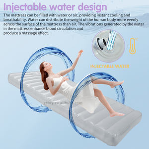 Matelas de massage gonflable pour SPA, épais, en PVC, imperméable, protection <span class=keywords><strong>contre</strong></span> l'huile, tapis gonflable rempli d'eau avec trou - Product Image 4