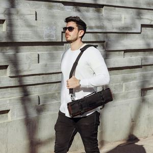 Échantillon Gratuit : Sac de Rangement Personnalisé pour Couteaux de Cuisine, Organisateur Robuste en Toile Cirée pour Outils de BBQ et Couteaux - Product Image 1