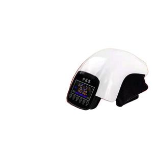 Masseur de genou chauffant par infrarouge, rechargeable par USB, contrôle intelligent de la température, blanc - Product Image 2