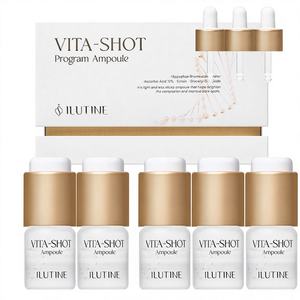 Ampolla Líquida Iluminadora con Vitamina C Estabilizada para el Tono y la Luminosidad del Rostro, Fórmula Ligera para Hombres y Mujeres, Tratamiento de 4 Semanas - Product Image 1