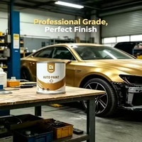Cat Akrilik Otomotif 2K Termasuk Pengeras Dua Komponen Cairan Semprot Pelapis Kit Cat Refinish Mobil