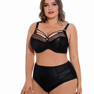 Starwin OEM Underwire See Through Sheer Mesh Lace Super Plus Size XXXXL Sexy Lingerie Big Breasted Bra